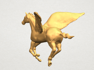 horse 06 pegasus01 3Dプリントモデル
