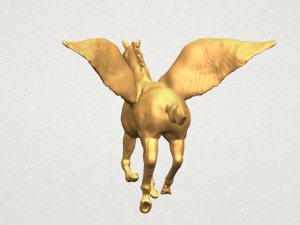 horse 06 pegasus01 3Dプリントモデル