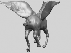 horse 06 pegasus01 3Dプリントモデル