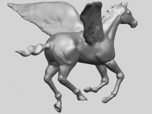 horse 06 pegasus01 3Dプリントモデル