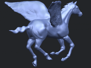 horse 06 pegasus01 3Dプリントモデル