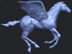 horse 06 pegasus01 3D Print Model