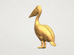 pelican 3D Print Model