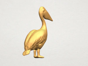 pelican 3D Print Model