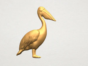 pelican 3D Print Model