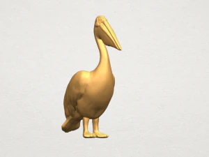pelican 3D Print Model
