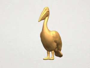 pelican 3D Print Model