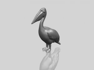 pelican 3D Print Model