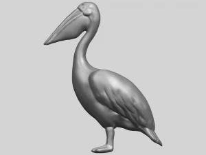 pelican 3D Print Model