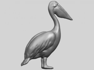 pelican 3D Print Model