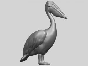 pelican 3D Print Model