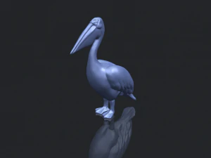 pelican 3D Print Model