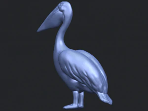pelican 3D Print Model