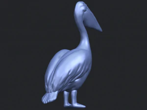 pelican 3D Print Model