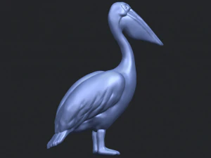 pelican 3D Print Model