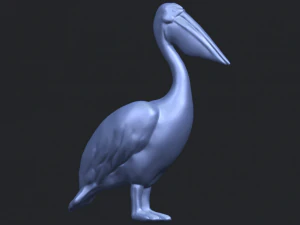 pelican 3D Print Model