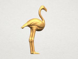 flamingo 01 3D Print Model