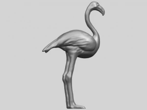 flamingo 01 3D Print Model