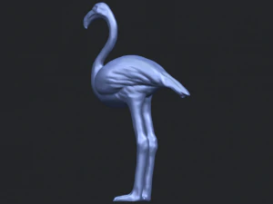 flamingo 01 3D Print Model