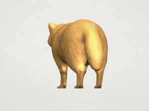 fox 3D Print Model
