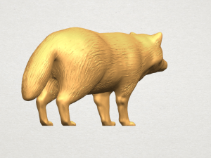 fox 3D Baskı Modeli
