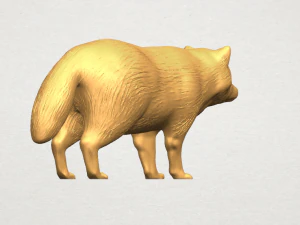 fox 3D Print Model