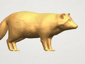fox 3D Print Model