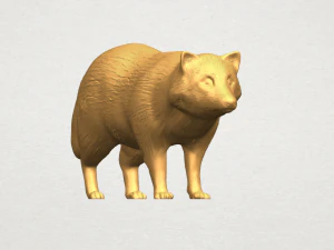 fox 3D Print Model