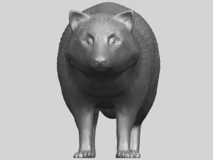 fox 3D Print Model