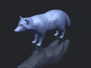fox 3D Baskı Modeli