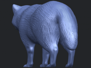 fox 3D Baskı Modeli