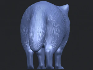 fox 3D Print Model