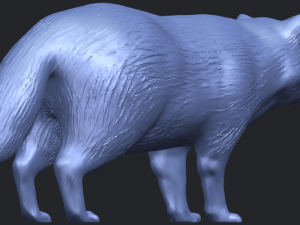 fox 3D Baskı Modeli