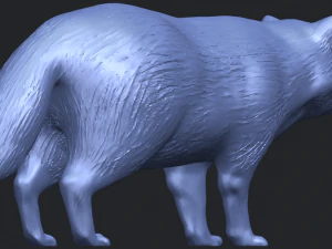 fox 3D Print Model