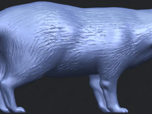 fox 3D Print Model