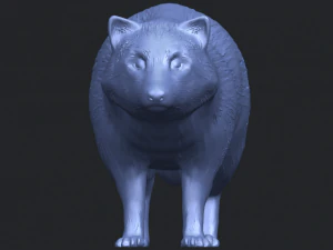 fox 3D Print Model
