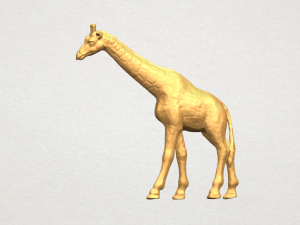 giraffe 3Dプリントモデル