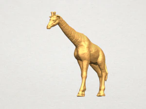 giraffe 3D Print Model