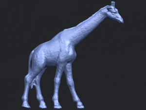 giraffe 3D Print Model