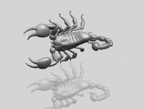 scorpion Modello di stampa 3D
