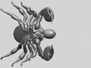 scorpion Modello di stampa 3D