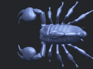 scorpion Modello di stampa 3D