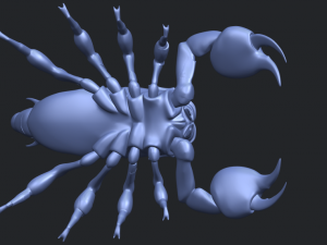 scorpion Modello di stampa 3D