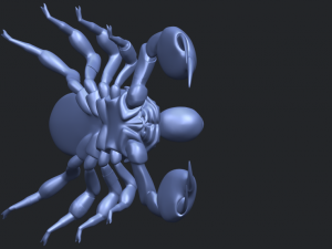 scorpion Modello di stampa 3D