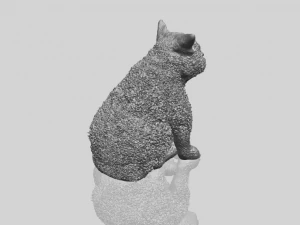 猫02 3D 打印模型
