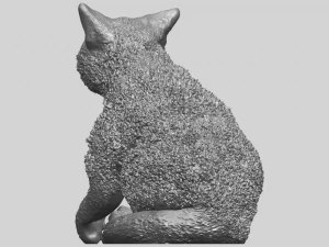 猫02 3D 打印模型