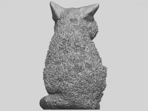 猫02 3D 打印模型