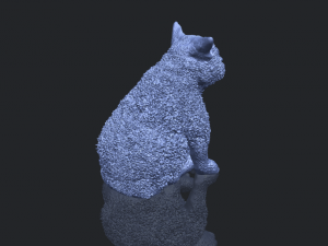 cat 02 3D 프린트 모델