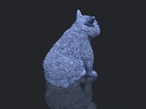 猫02 3D 打印模型
