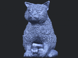 cat 02 3D 프린트 모델
